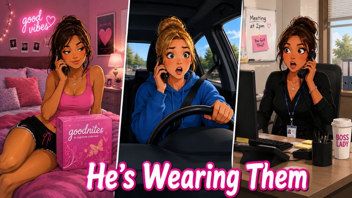 Your Crush Tells Her Friends About Your Diapers And Invites Them Over! | ABDL Sc