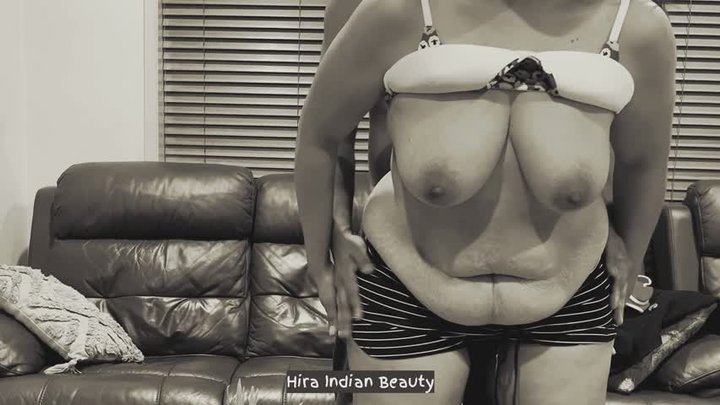 Horny Daughter-in-law Taboo: Indian MILF Fondling Big Tits & Bush Fingering