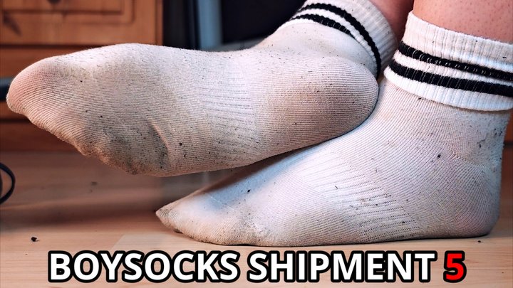 Boysocks Shipment 3 - Sending my Used, Sweaty, Dirty, White Socks to a lucky Los