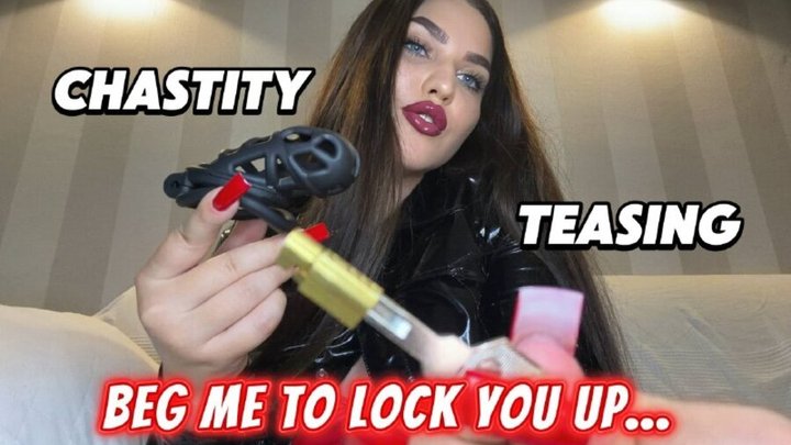 Beg for the Cage: Chastity Cage & Keyholder Dominance POV?