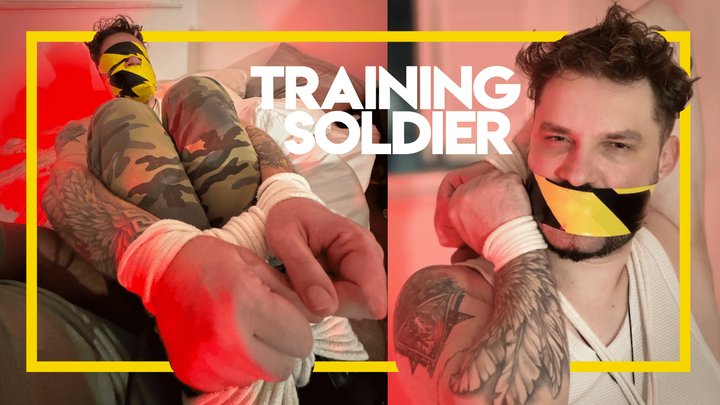 Training Soldier (1080p) Gay Bondage - Gay Domination - Foot Fetish - Socks - Ga