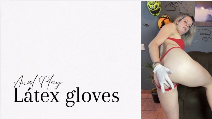 anal play gloves latex