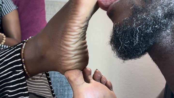 Anonymous Soles Licked Foot Worship