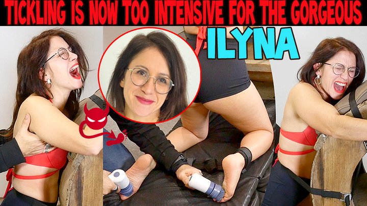 TICKLING IS NOW TOO INTENSIVE FOR THE GORGEOUS ILYNA - HD WMV