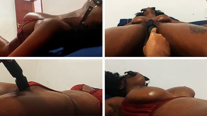 Brazilian Ebony Couple BDSM Bondage - Amateur Hotel Session