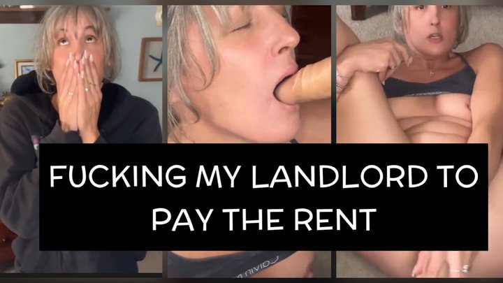 Fucking My Landlord To Pay Rent Dildo Suck & Fuck Embarassed Female Submission R