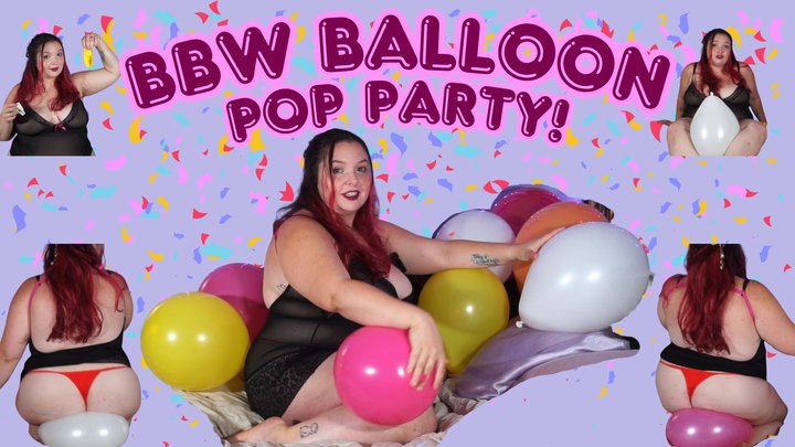 BBW Balloon Pop Party!
