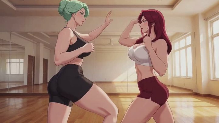 Cunt Busting Stories #14B: Amazon Duel of Swollen Heat (Animated)