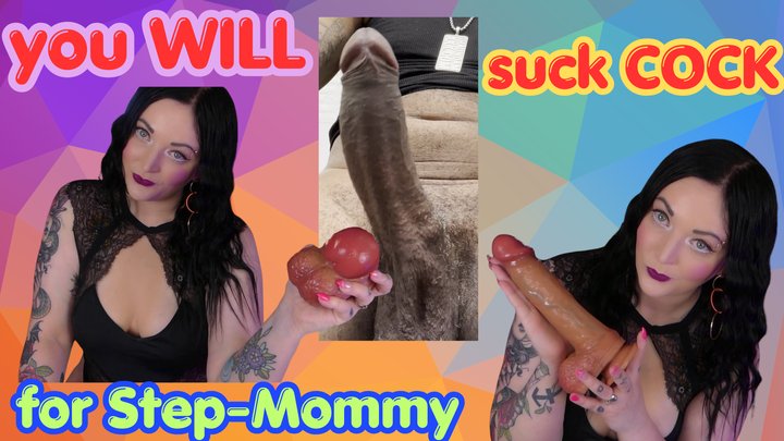 You WILL Suck COCK for StepMommy - MP4