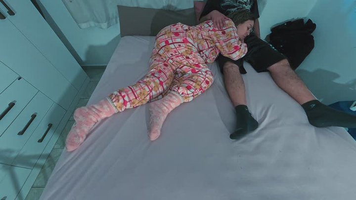 Stepsister sucked his cock until she got all the cum out of it.
