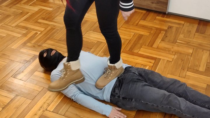 Walking On My Slave - Winter Boots- EXTREME (4K)