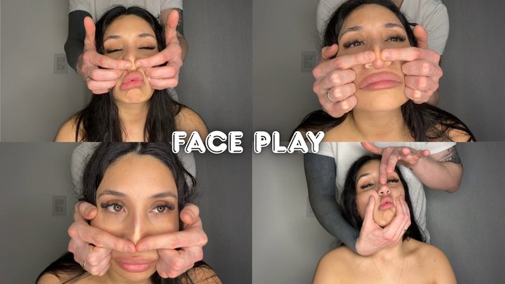 face distortion & nose flattening