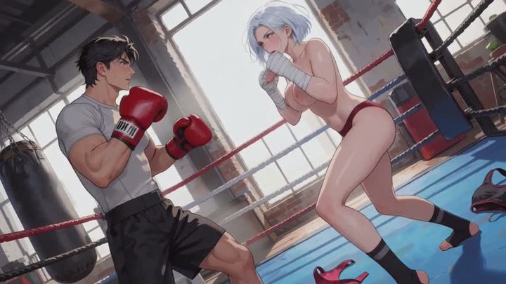 Mixed Boxing Stories #15B: Bare-Knuckle Surrender (Animated)