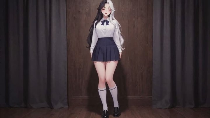Spanking Stories #13B: Confession of the Split-Haired Student (Animated)
