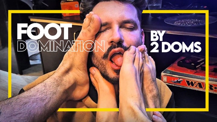 Foot Domination by 2 Doms (1080p) Gay Domination - Foot Fetish - Feet - Boots - 