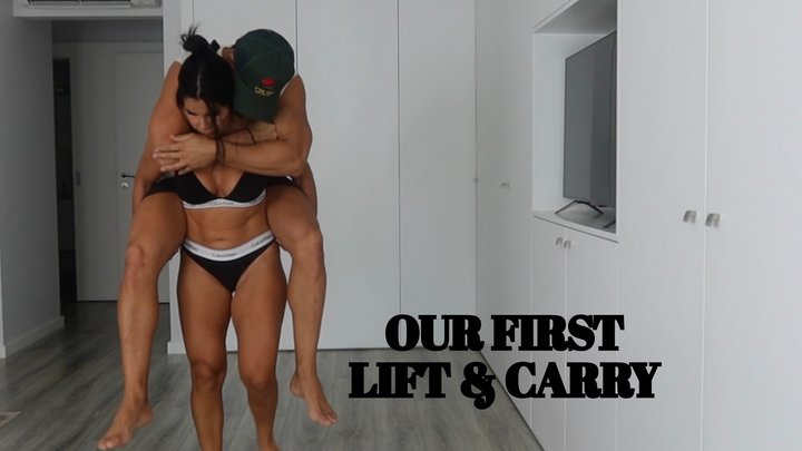 Our first lift and carry - Mr and Mrs C