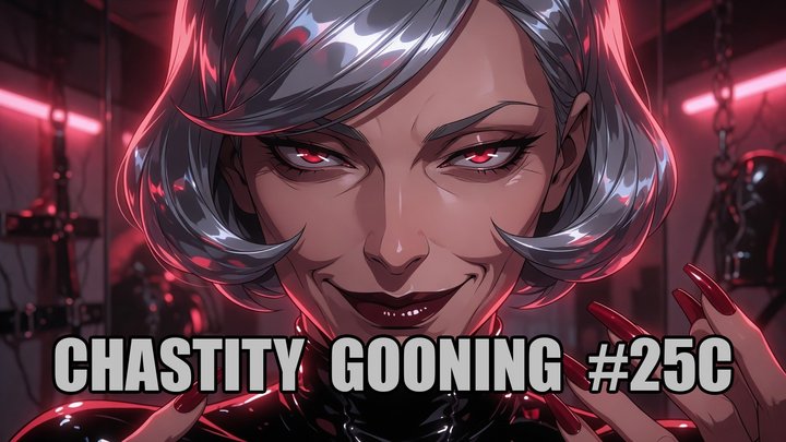 Chastity Gooning #25C: Locked Forever Under My Key (Animated, Music)