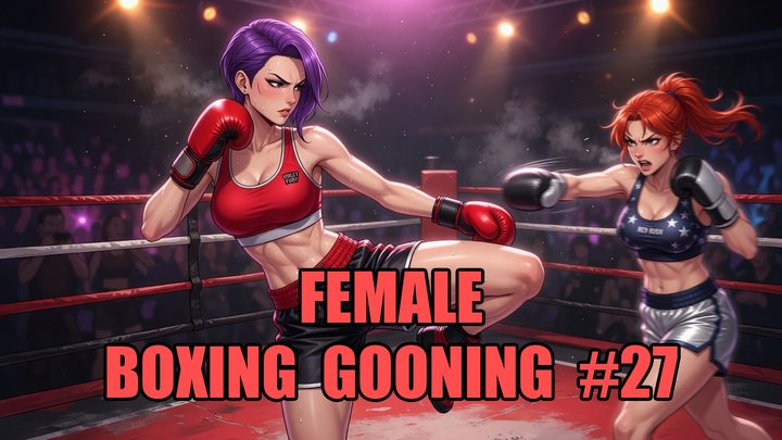 Female Boxing Gooning #27: Knockout Queen's Ring Goon State
