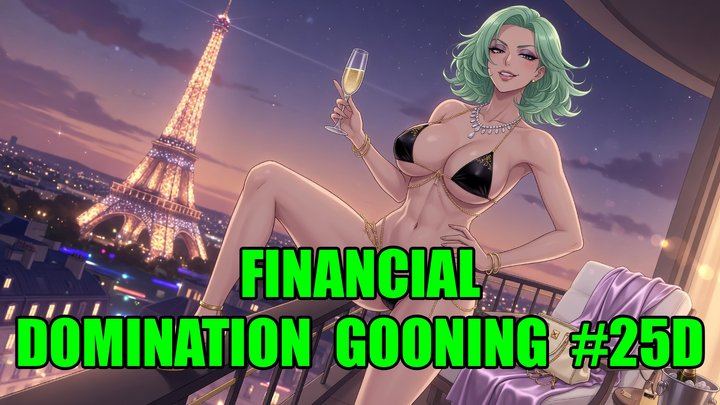 Financial Domination Gooning #25D: Wallet Melt Protocol (Animated, Music, Text)