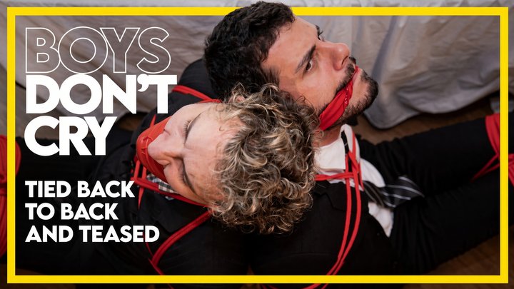 Boys Don't Cry (1080p) Gay Bondage - Gay Domination - Suit & Tie - Ropes - Handg