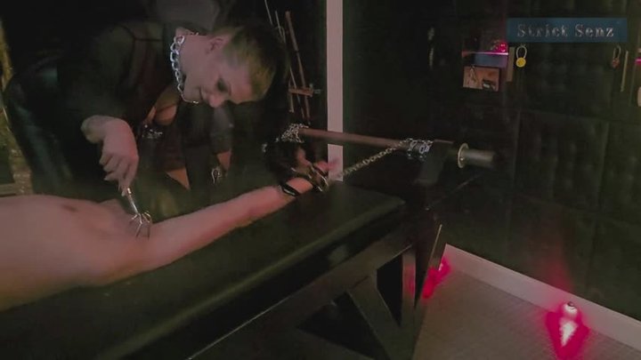 Stina Stone – Long Nails & Merciless Tickling on the Rack – Facesitting & Chest 
