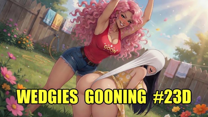 Wedgies Gooning #23D: Bratty Boss Owns Your Mind (Animated, Music, Text)