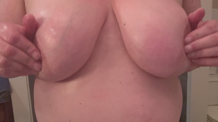 POV Come Workout with Me or Watch Me Play with My Big Tits & Hard Nipples