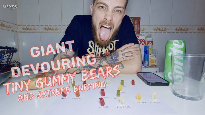 Giant VORE gummy bears
