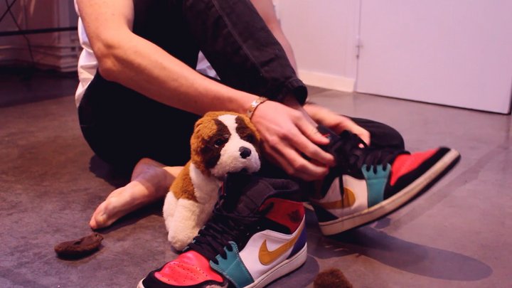 Young Guy Crushes and Rips Stuffed Toy