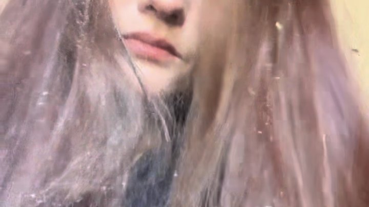 Dirty Ashtray Hair Destruction – Brunette Beauty Ruins Her Long Hair with Filth 