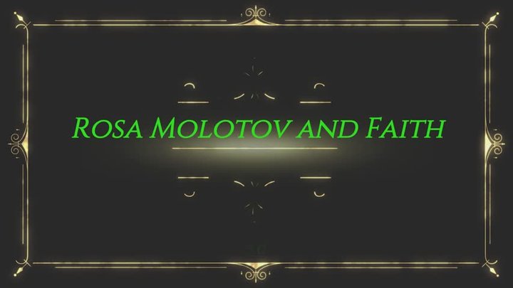 Rosa Molotov and Faith - Tied and excited in bed part 1