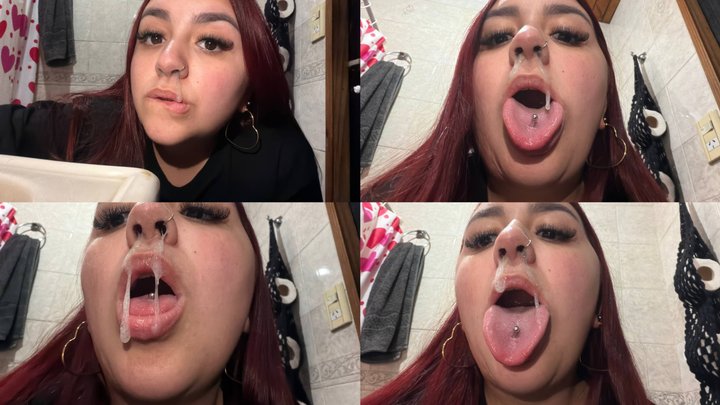 Sucking mucus and runny snot