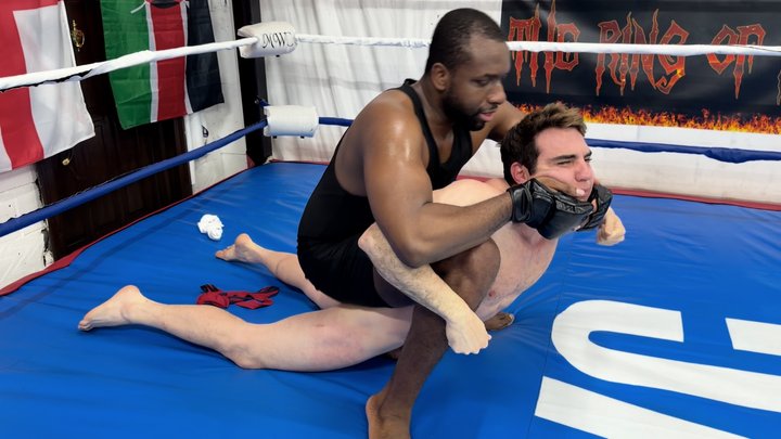 Wrestling - Humiliated and Punished by a Black Alpha Fighter