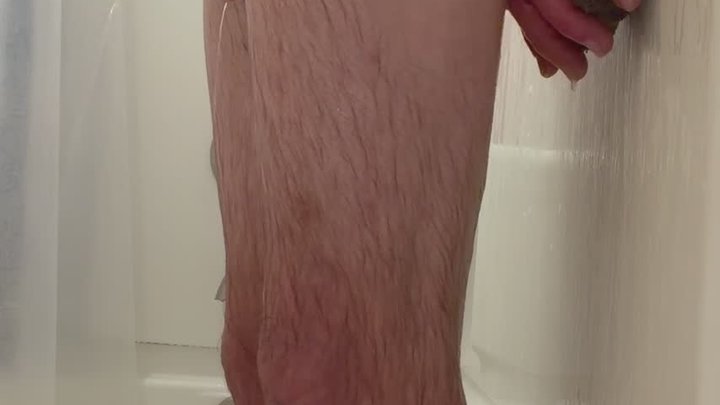 Pissing in the shower