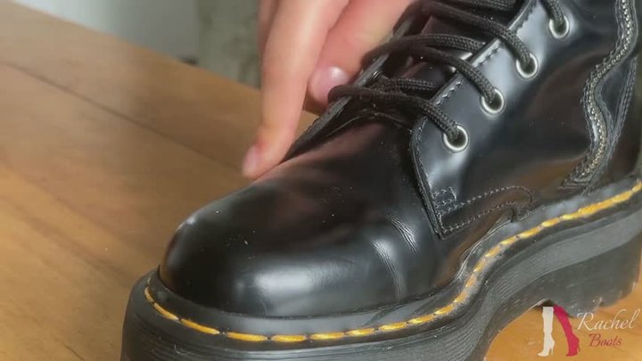 Domination in Dr. Martens - Rachel Boots gives a custom dom session to Randy - i