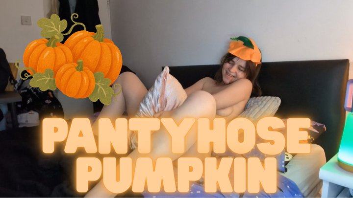 Pantyhose Pumpkin Pillow Humping