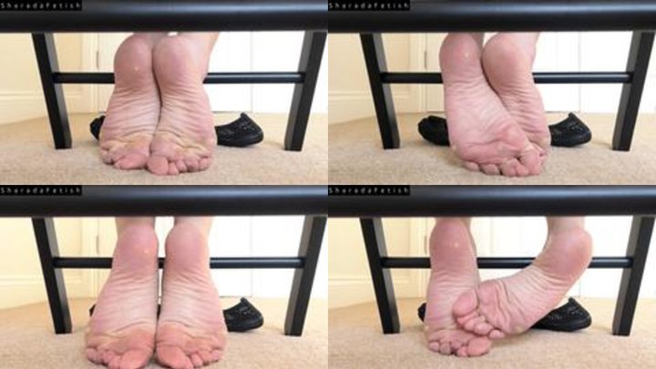Sharada s Pink Wrinkled Soles