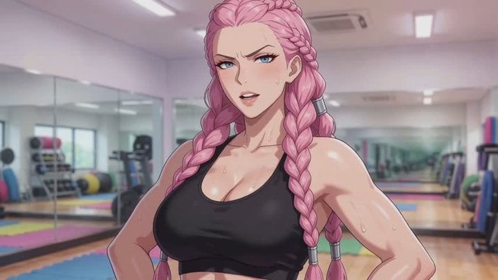 Cunt Busting Stories #44B: Gym Floor Reckoning (Animated)
