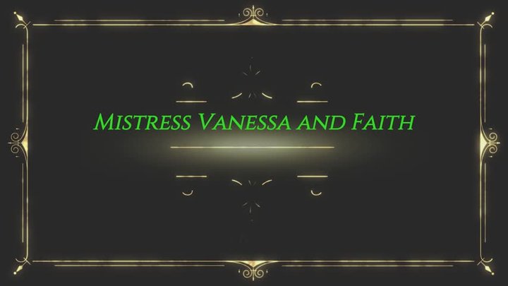 Mistress Vanessa and Faith - Ballbusting and facesitting in pantyhose and leathe
