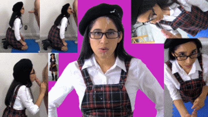 Photographer brat eRica complains about her old camera, She deep throats a cock 