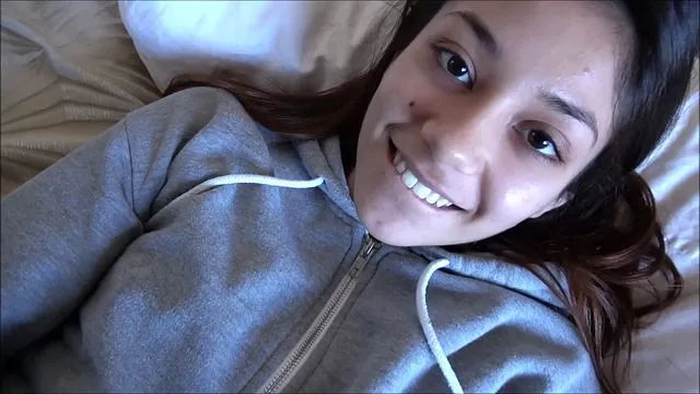 Girlfriend Stretched Before Gym Workout