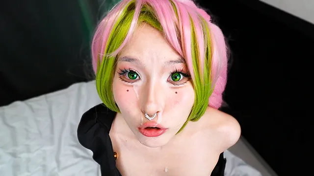 Shy Mitsuri Kanroji Cosplay Hard Fuck & Deepthroat |
