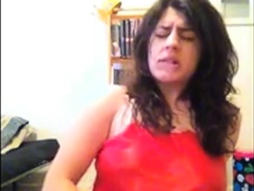 Quiet Sexy Amateur Fingers Herself to Orgasm on Webcam