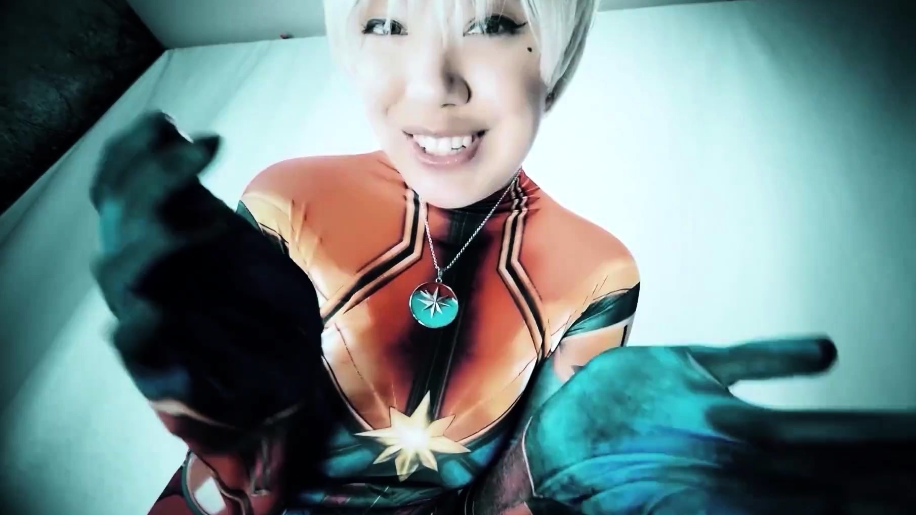 MILF CAPTAIN MARVEL BANGS PETER PARKER POV - Little Puck -