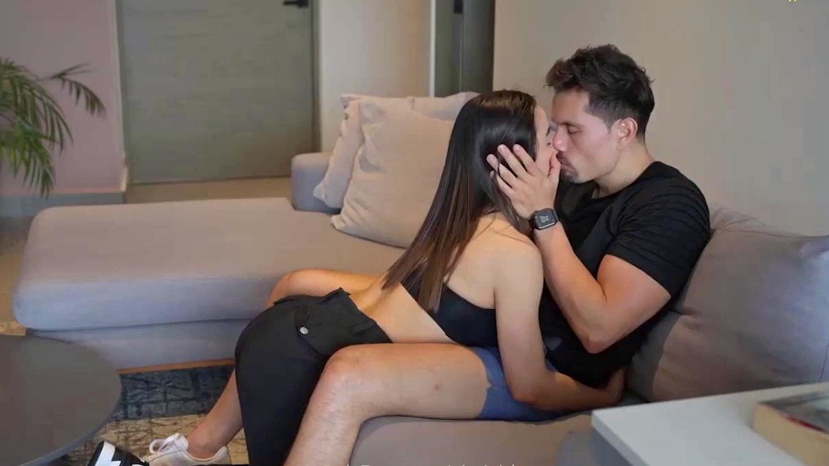 Eimi Girl Loves Riding Cock On The Couch