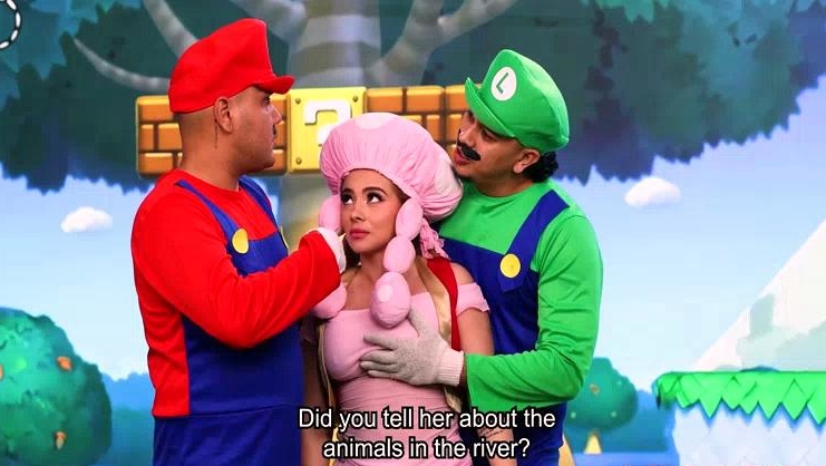 The Bros Tricks To Fuck Toadette
