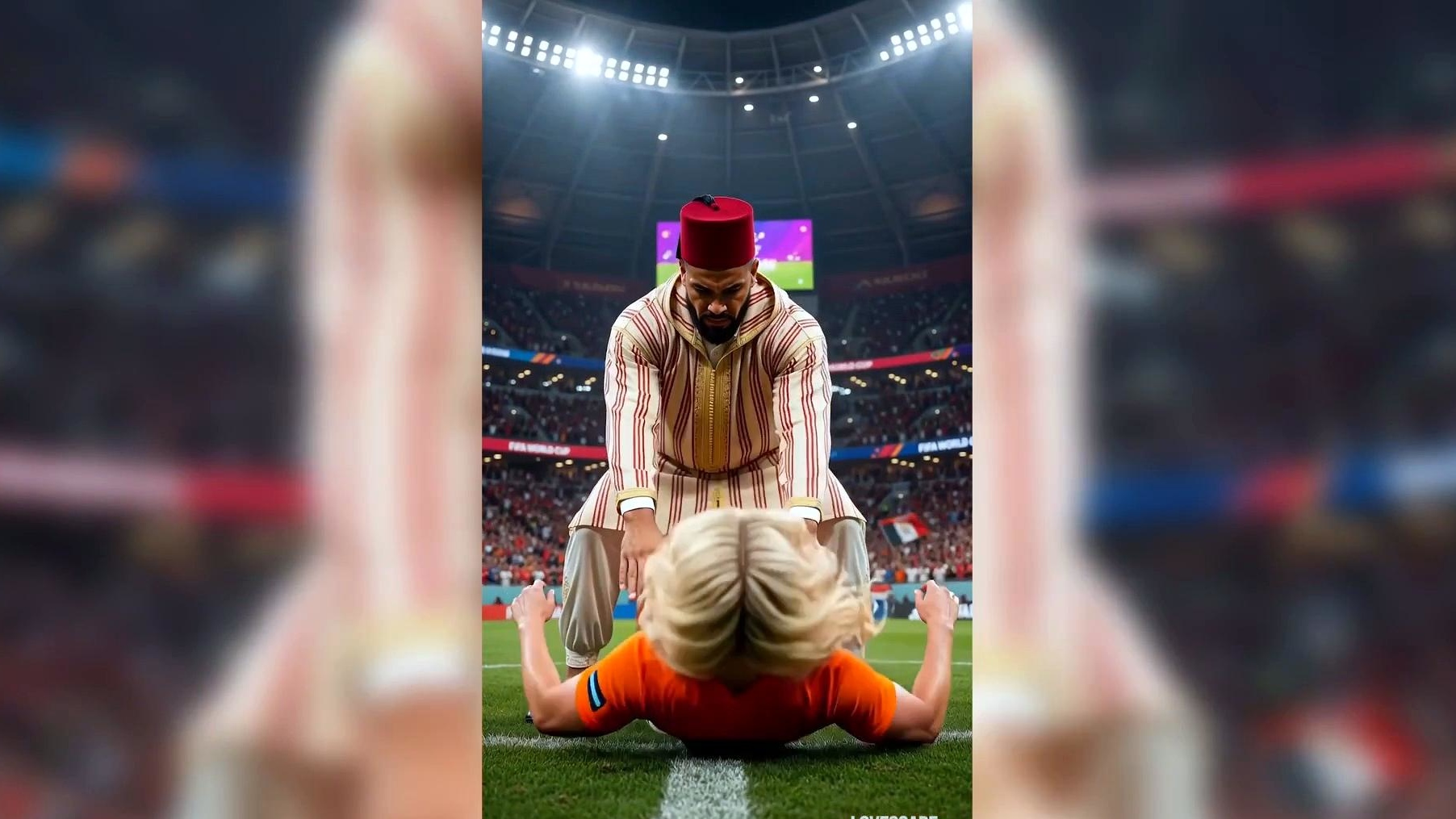 Rival Fans Public Pitch Sex Party