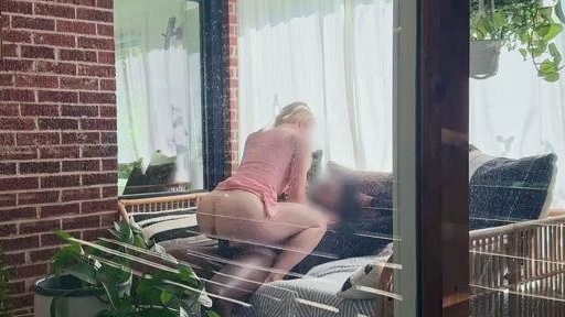 Busty blond cuckold white milf was fucking that bbc like