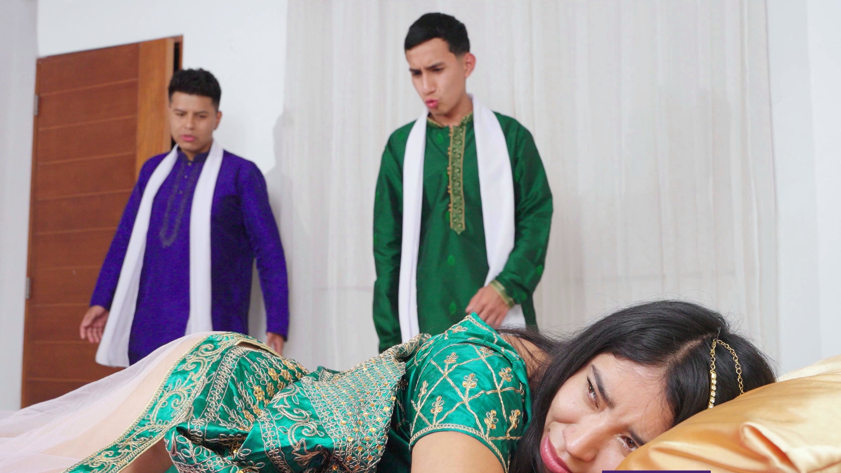 Indian Stepbrothers Take Advantage of Their Stepmother