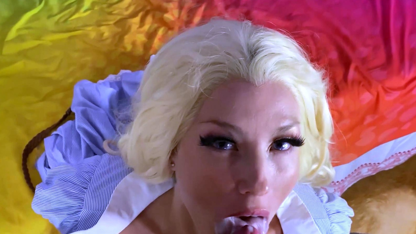 Blonde Latina PAWG Mandy Waters Make J Mac Cum Twice
